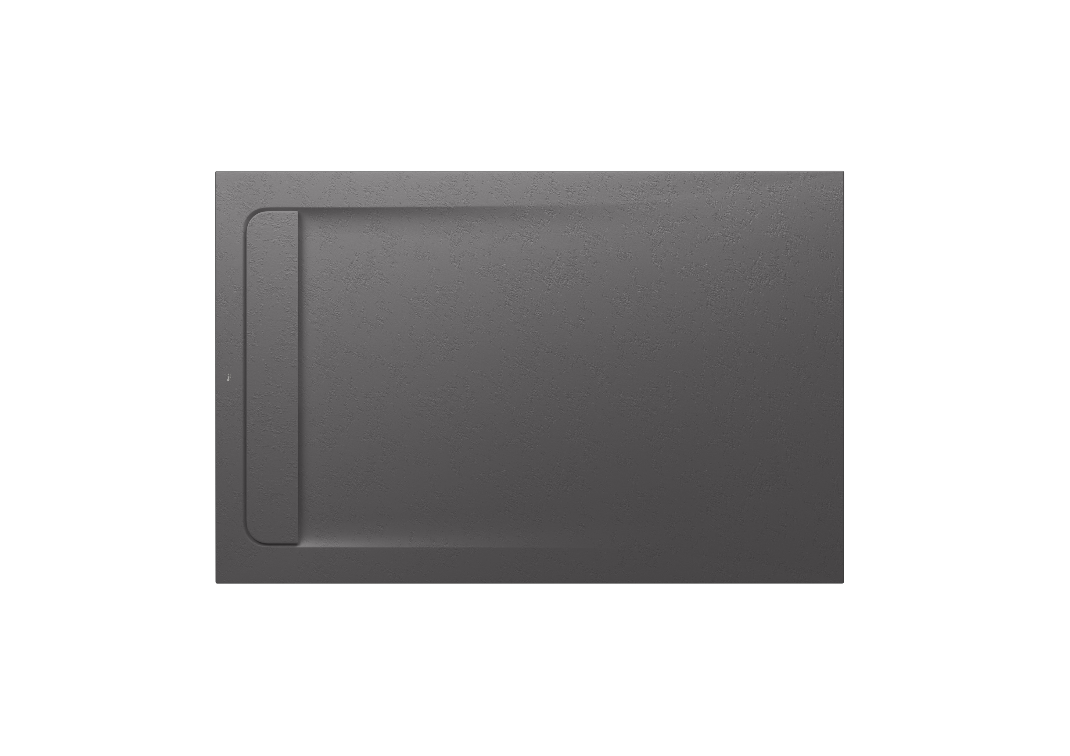 Aquos receveur en stonex avec vidage haut débit 1400x900 onyx