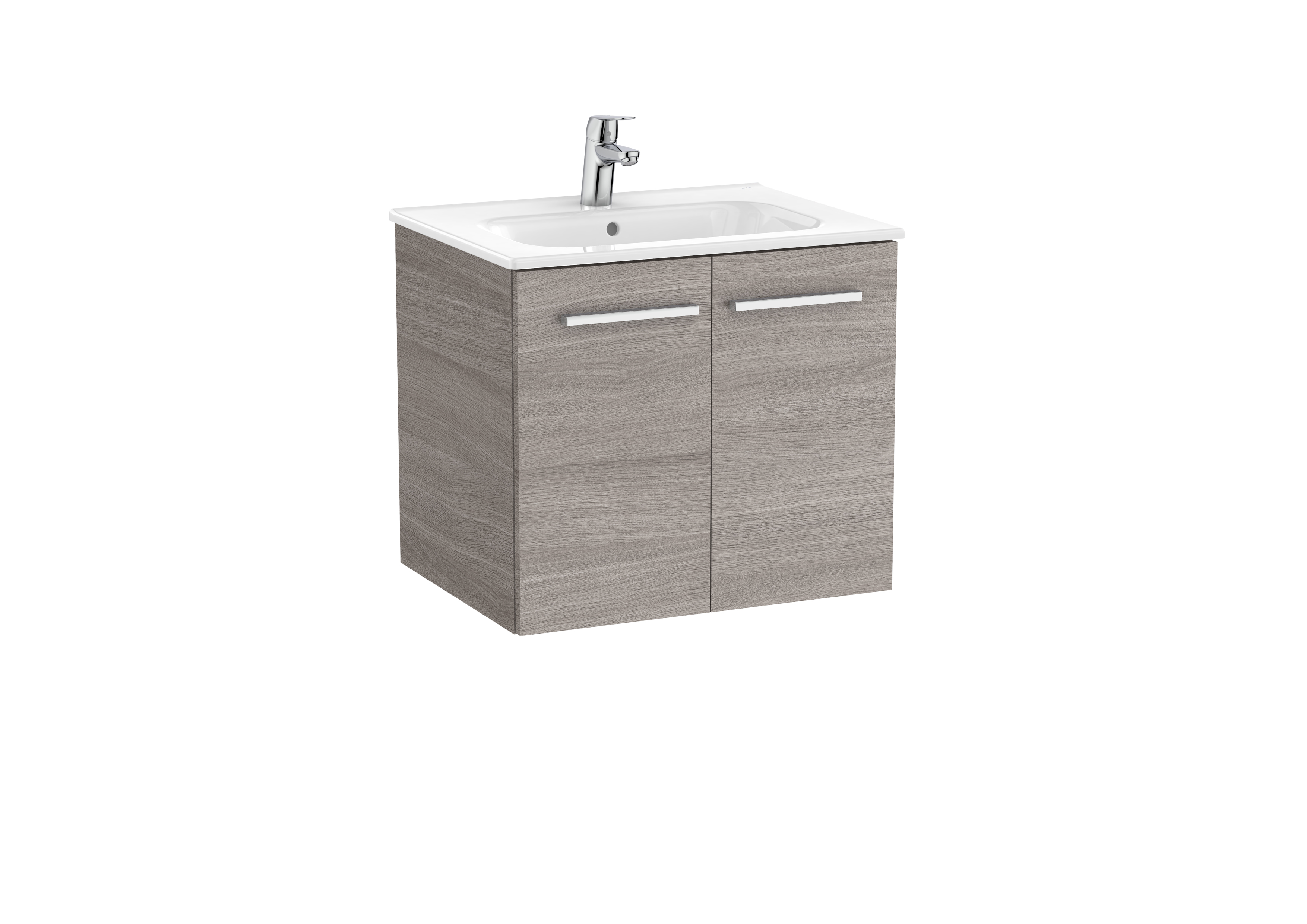 Victoria unik meuble 2 portes + lavabo 600mm city oak