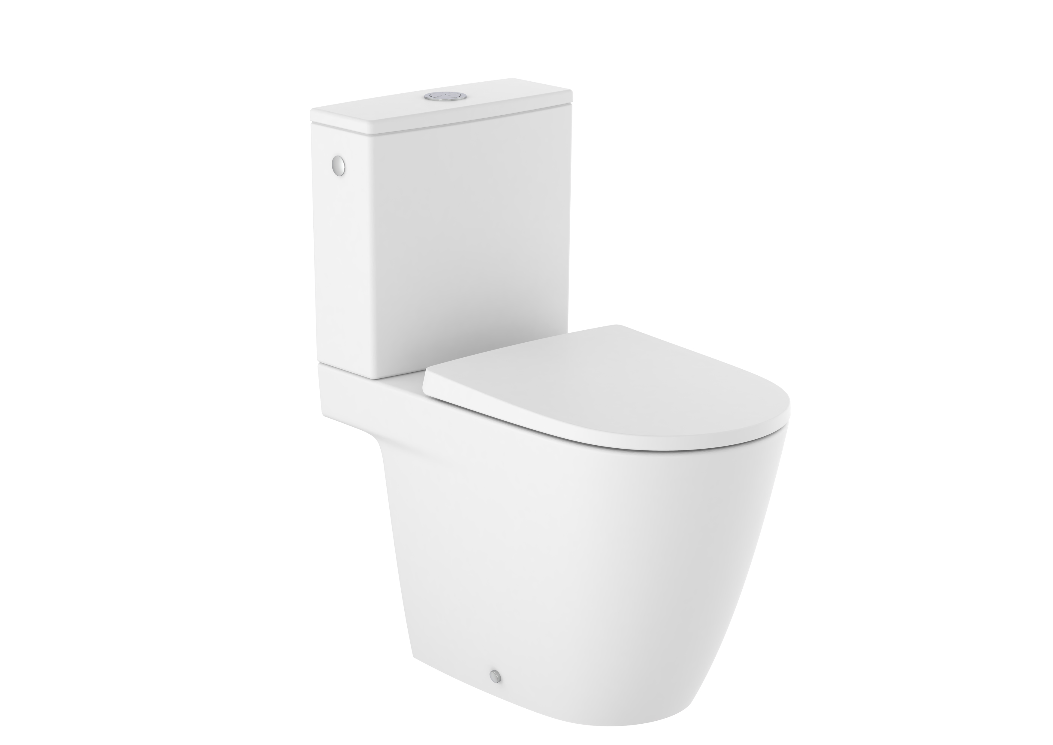 Ona cuvette au sol rimless cc dual 675mm blanc mat