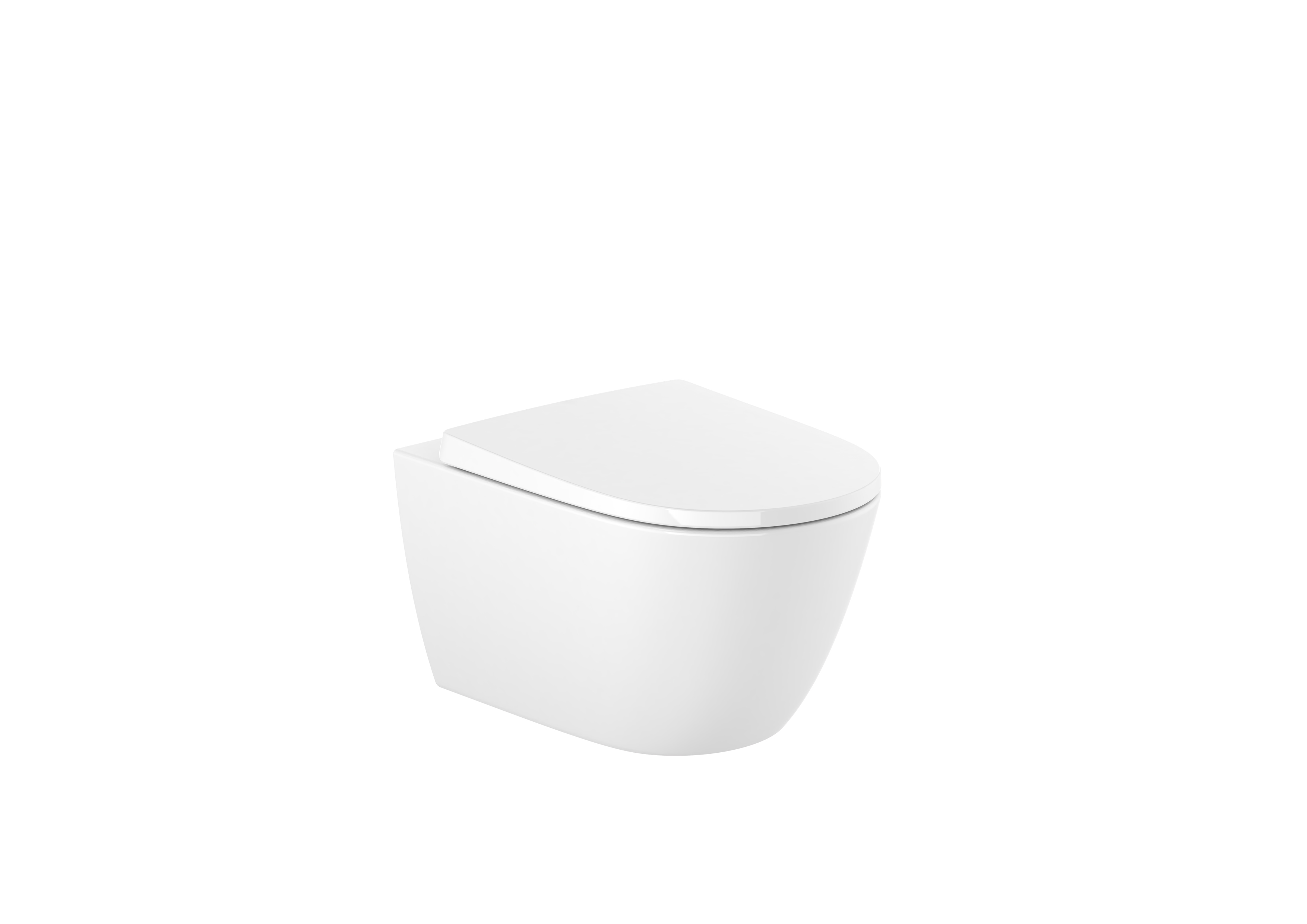Ona cuvette suspendue rimless 530 blanc brillant