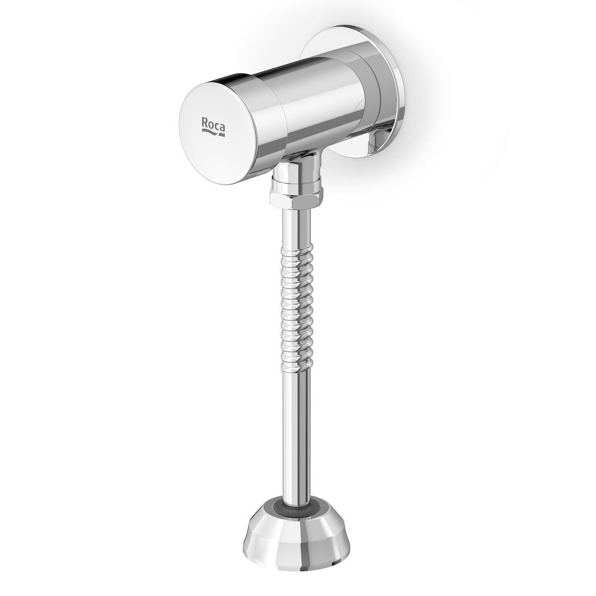 Fluent robinet mural temporisé pour urinoir 10l/min chromé