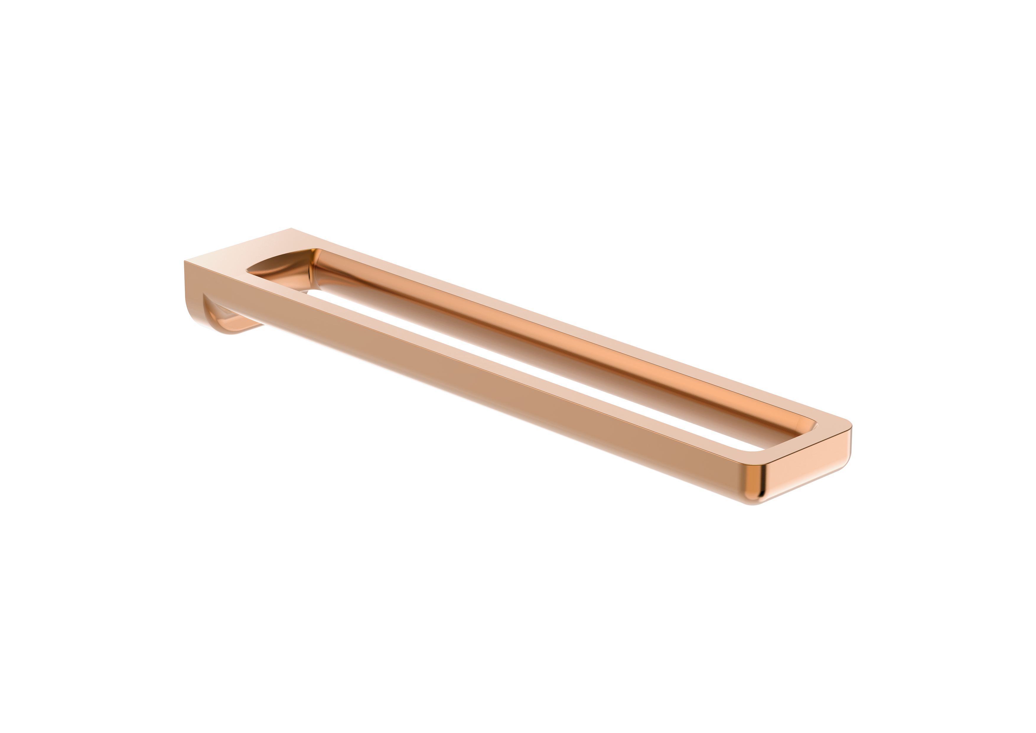 Tempo porte-serviettes double rose gold