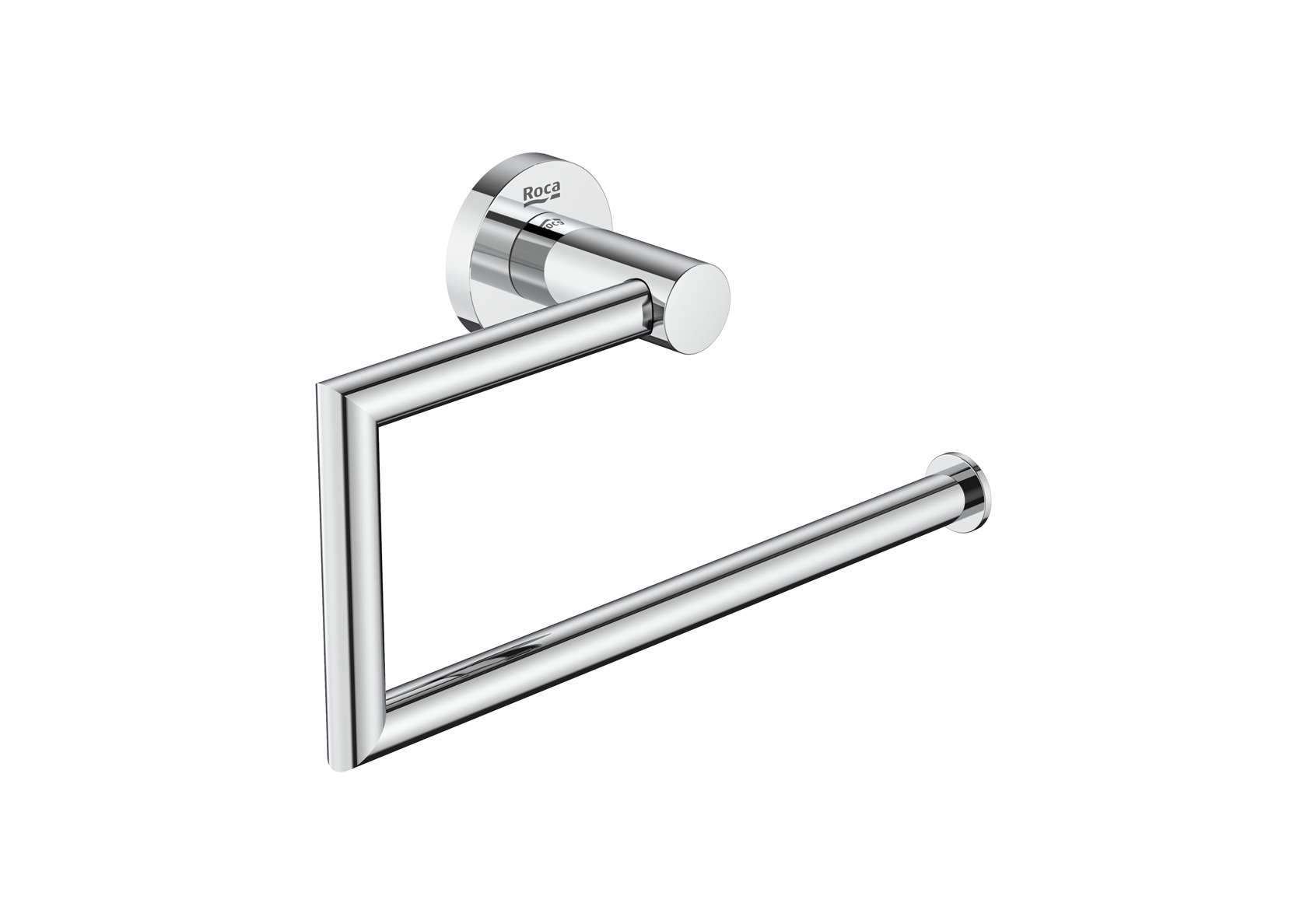 Hotel's round porte-serviettes anneau chromé