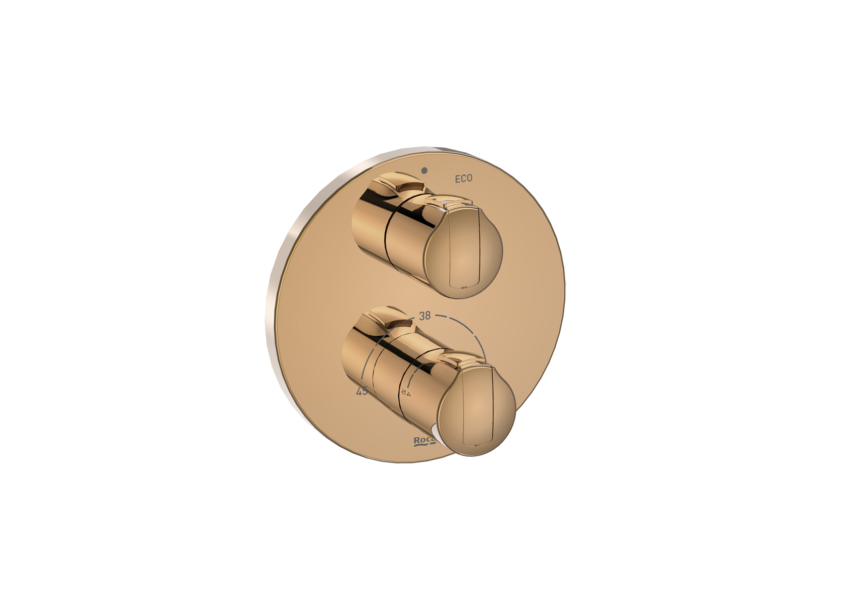 T-1000 round mit 1 voie encas rbox rose gold