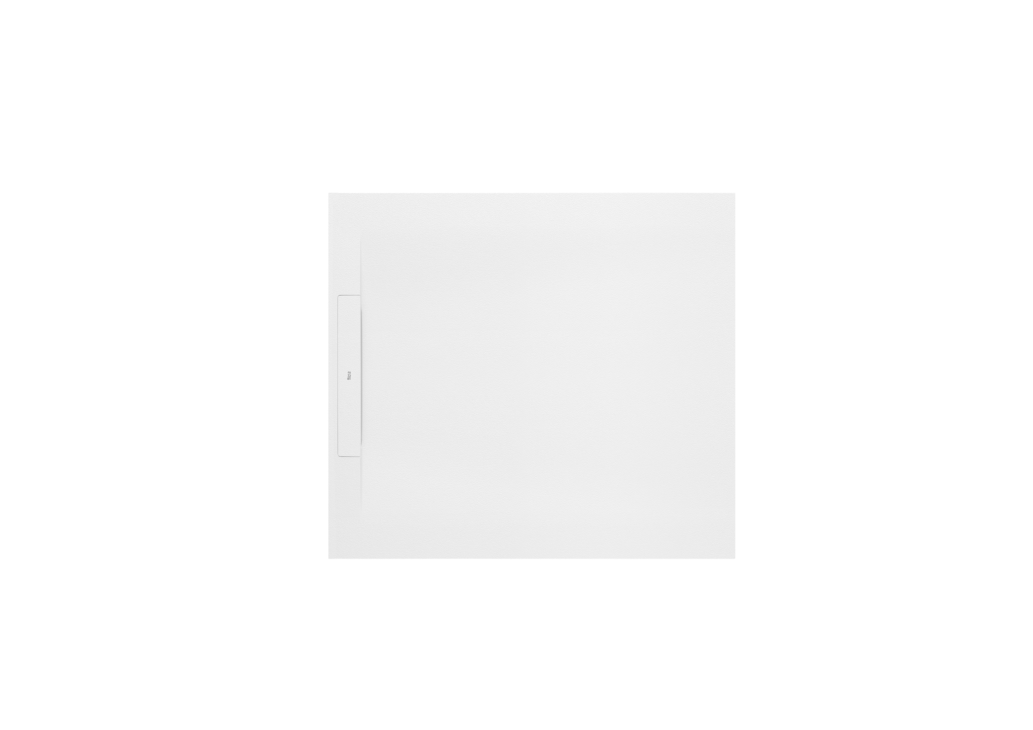 Pyros receveur en stonex avec vidage garde d'eau 30mm 900x900 blanc