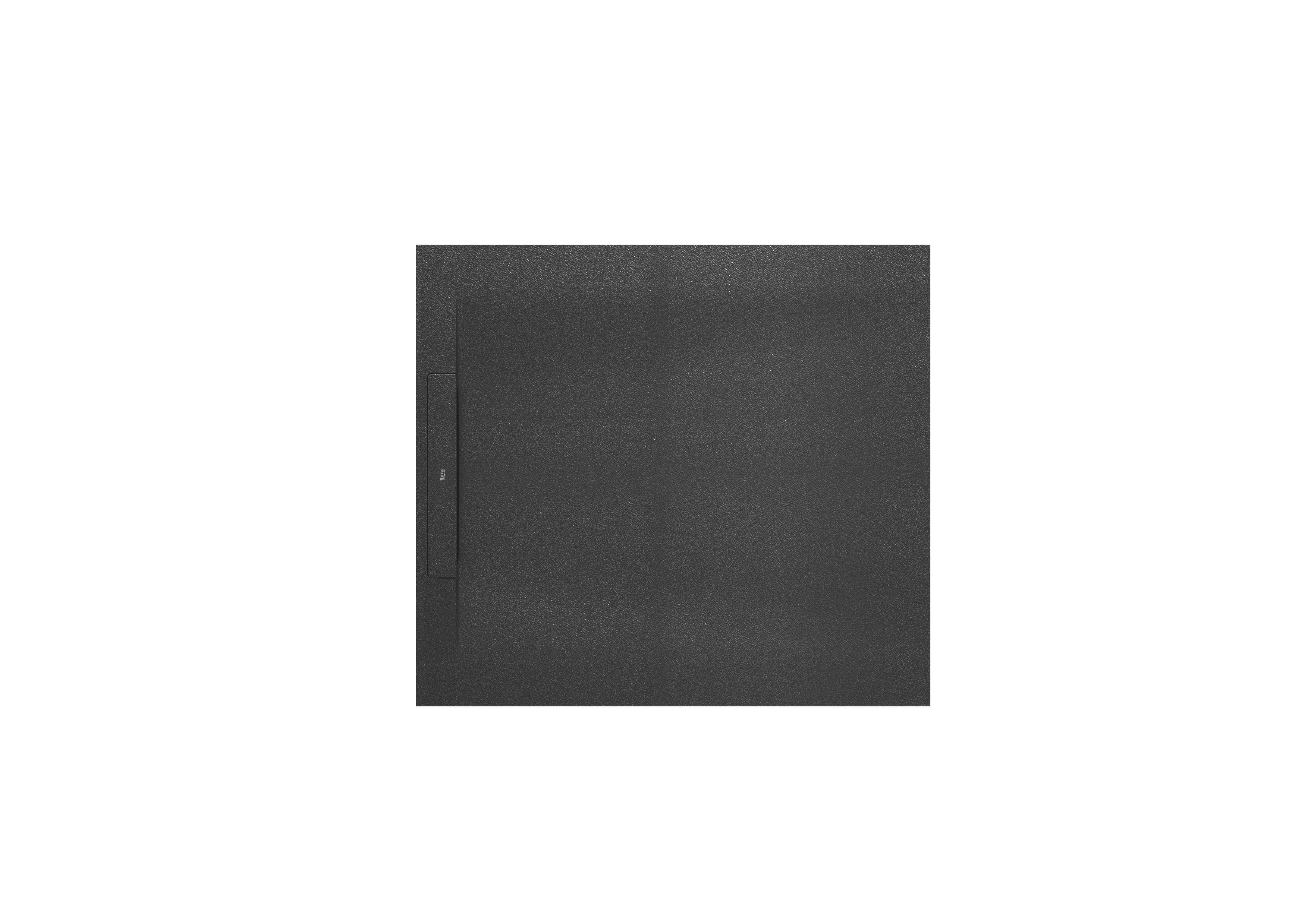 Pyros receveur en stonex avec vidage garde d'eau 30mm 900x900 onyx