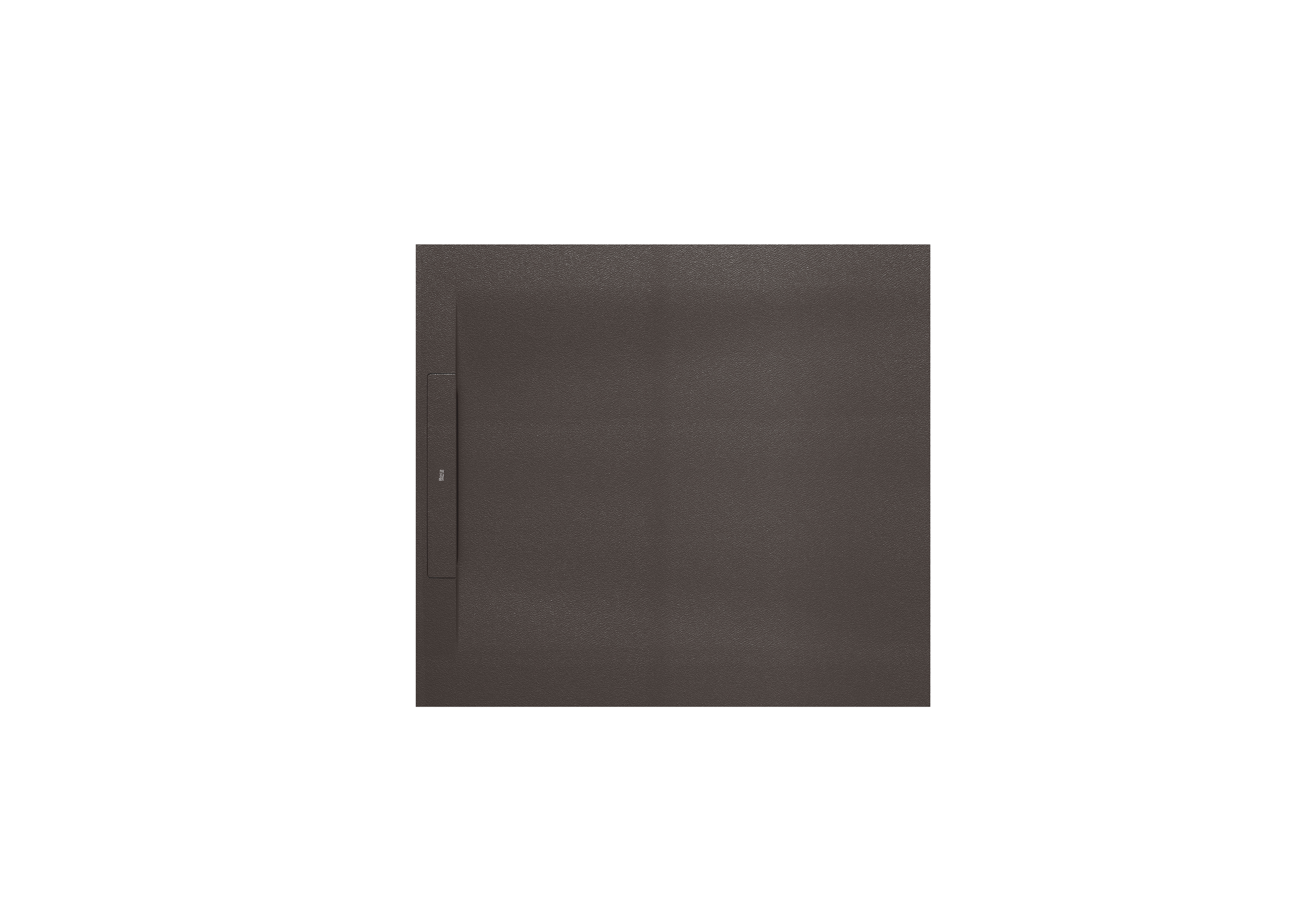 Pyros receveur en stonex avec vidage garde d'eau 30mm 900x900 café