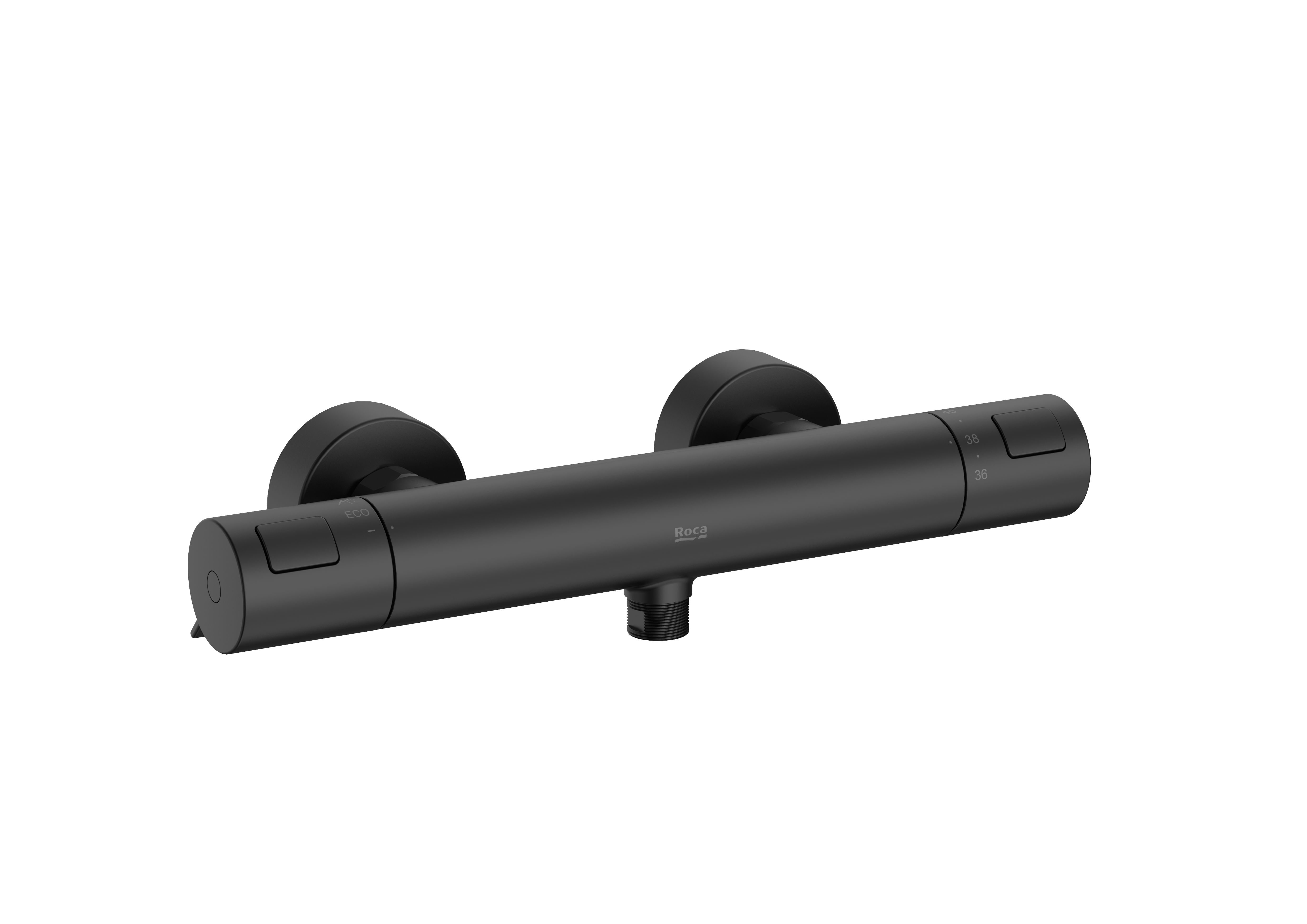 T-500 mitigeur douche thermostatique noir mat