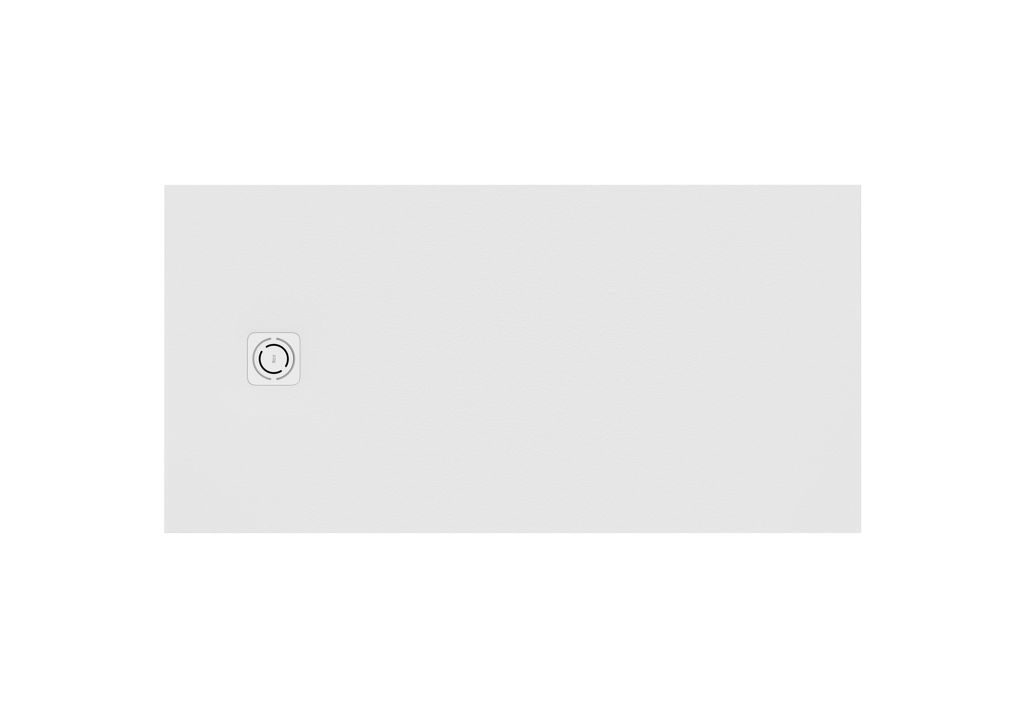 Terran-n receveur stonex 1800x900 avec vidage garde d'eau 30mm blanc