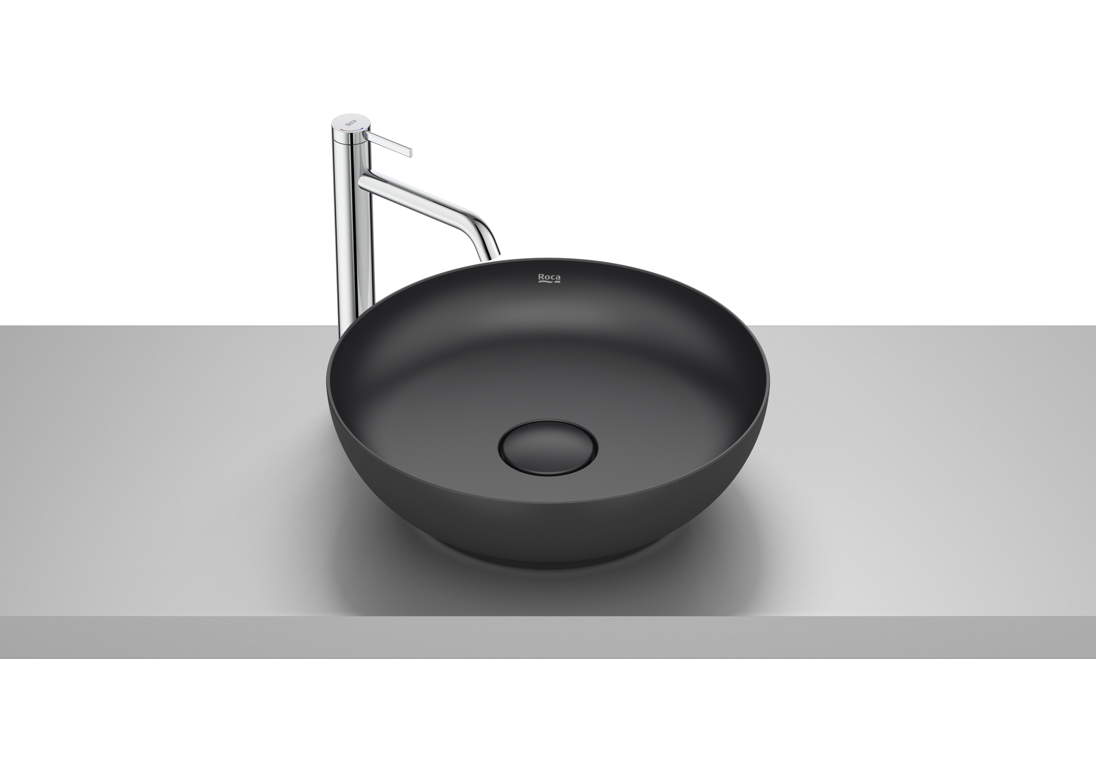 Bol vasque à poser 425x425 mm noir mat