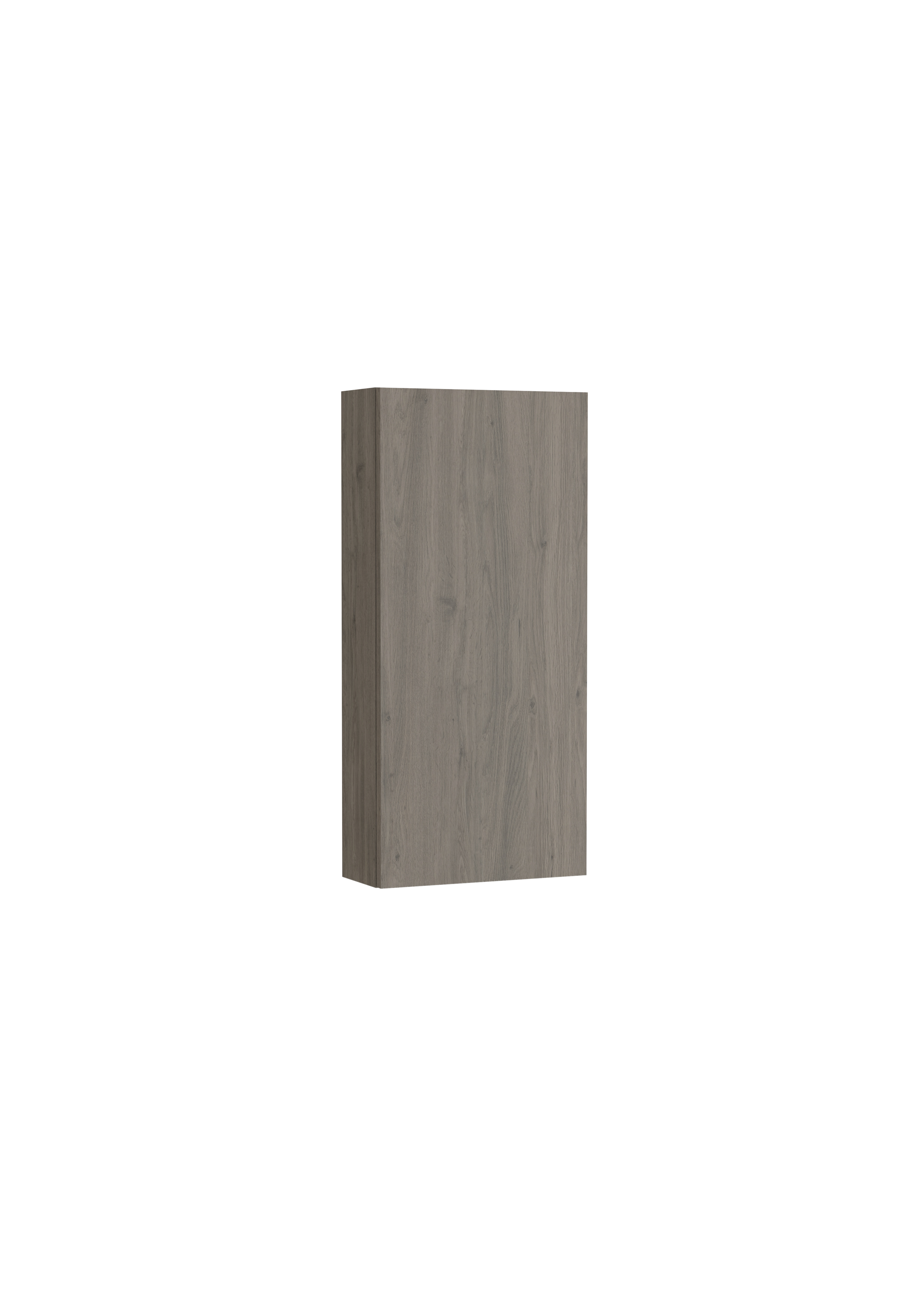 Extra demi colonne 1 porte 75x35x25 chêne foncé