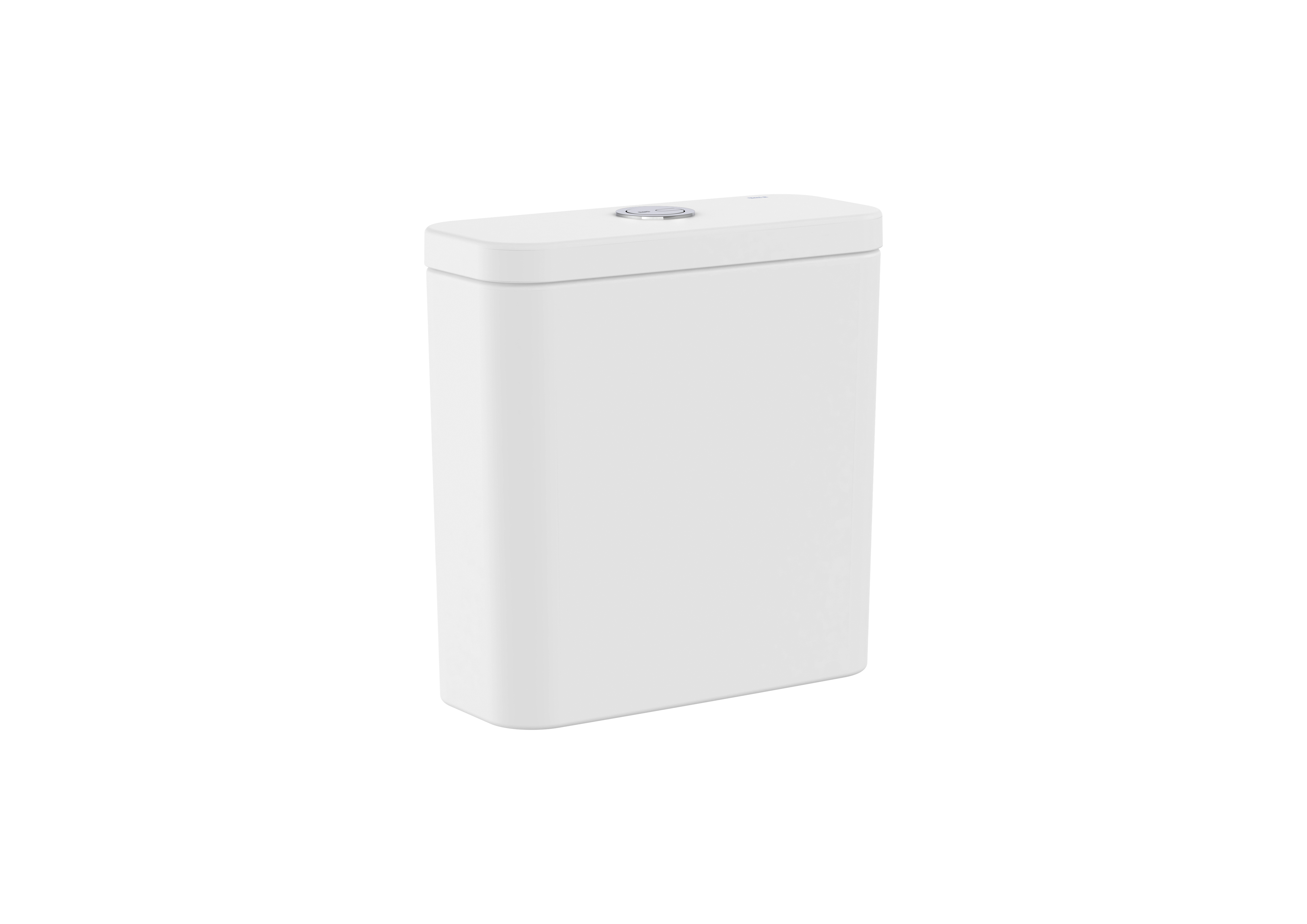 Tura réservoir 4,5/3l avec alimentation par le dessous blanc mat