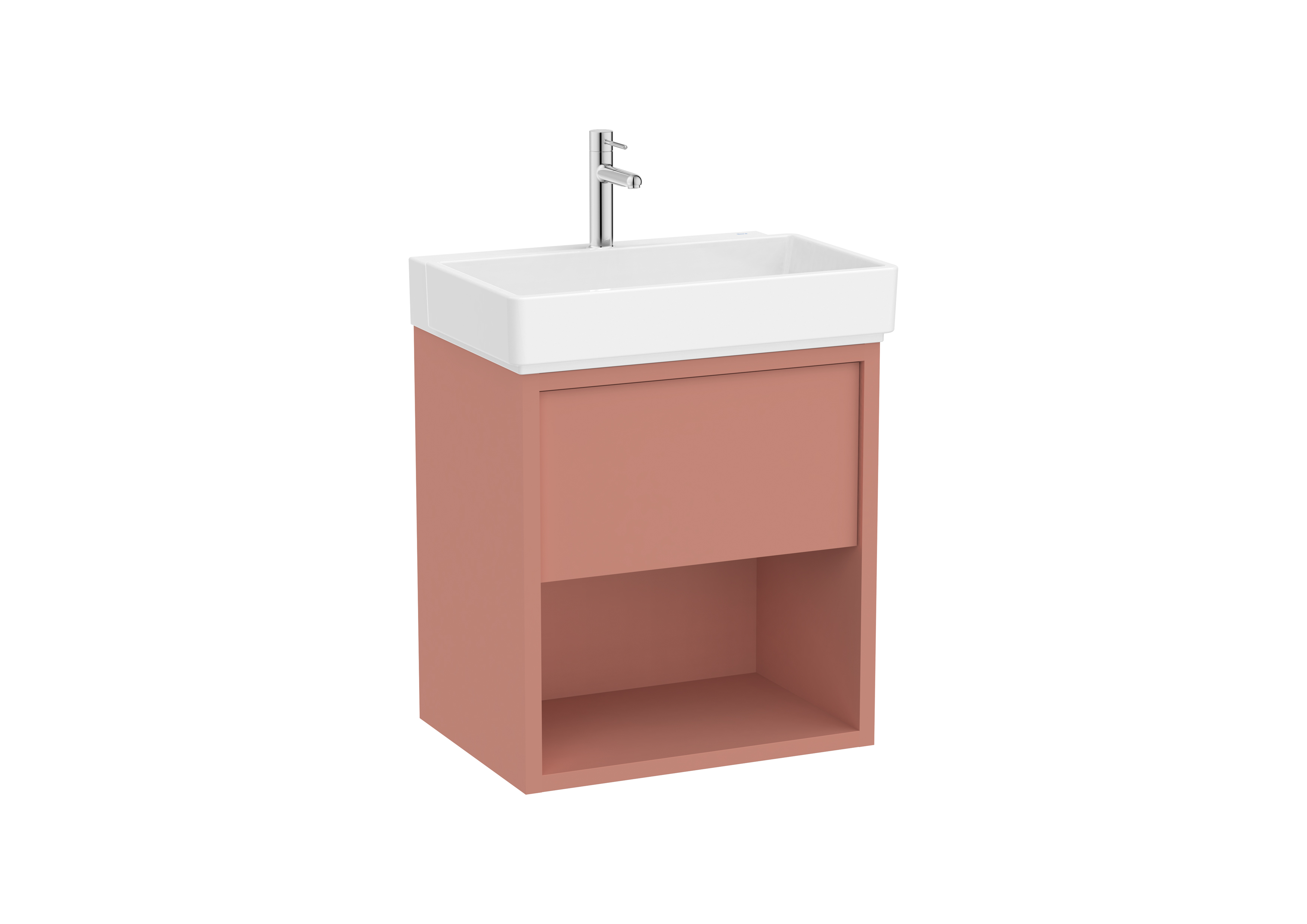 Tura unik 1t 1 niche inf 600 mm terracotta clair mat