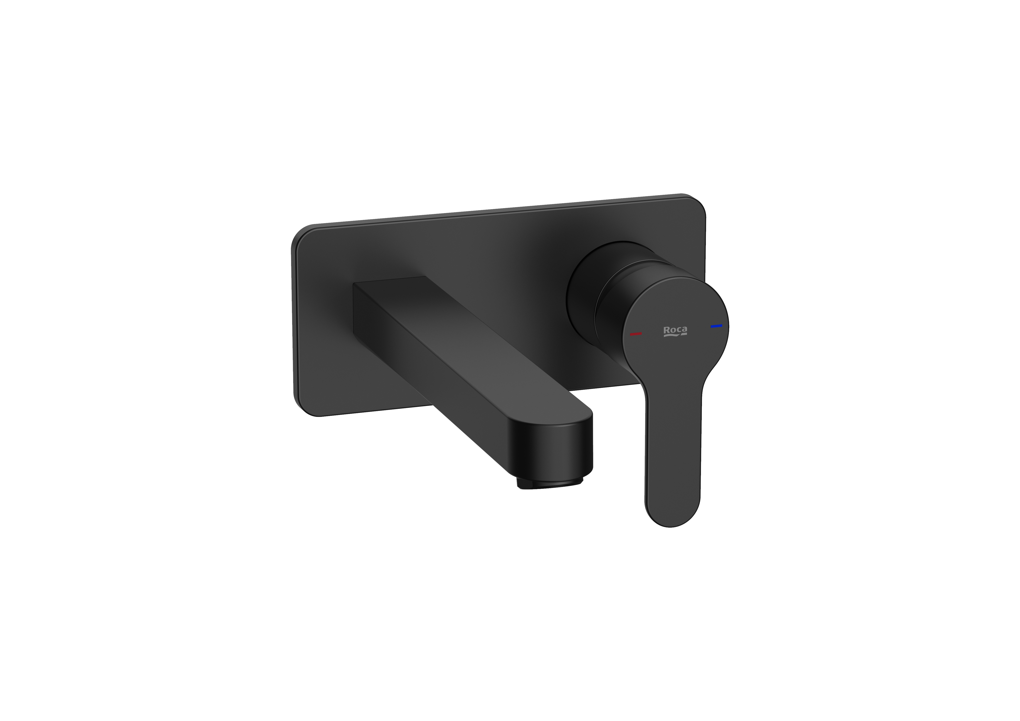 L20 mit pour lavabo à enc (a installer avec le corps à enc a525220603) noir mat
