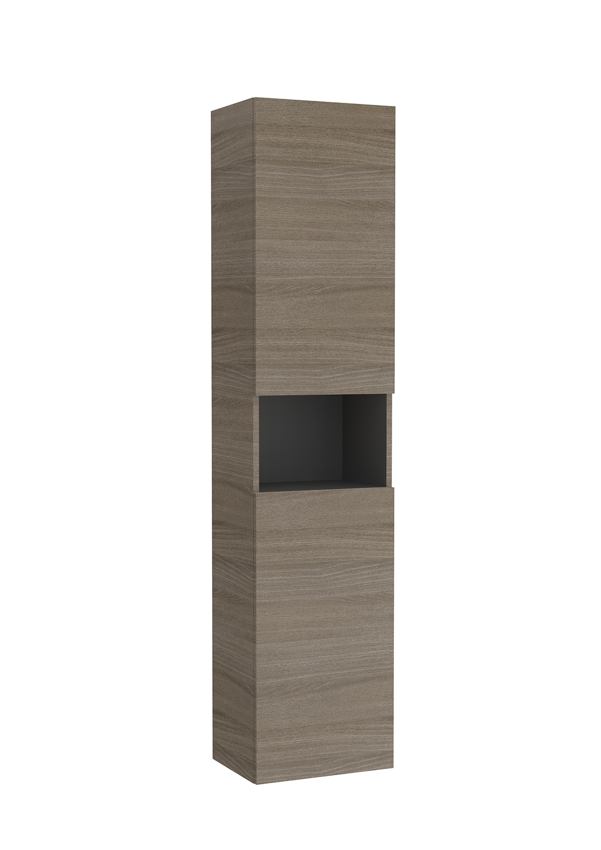 Delta colonne 400mm 1 niche orme foncé