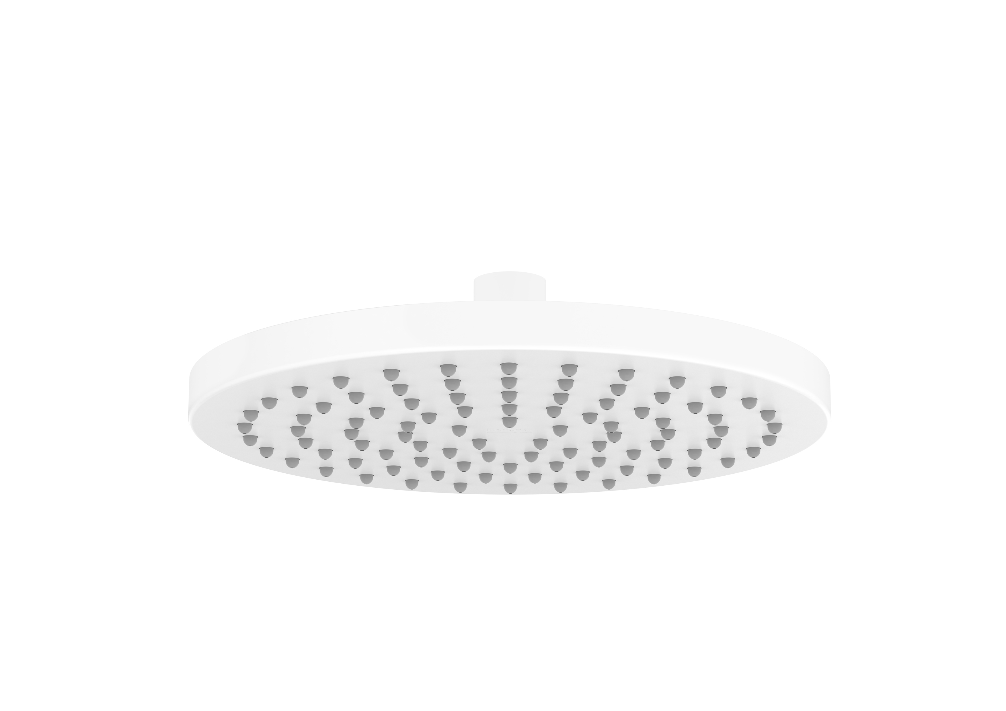 Pomme de douche ronde ø 254 mm blanc mat