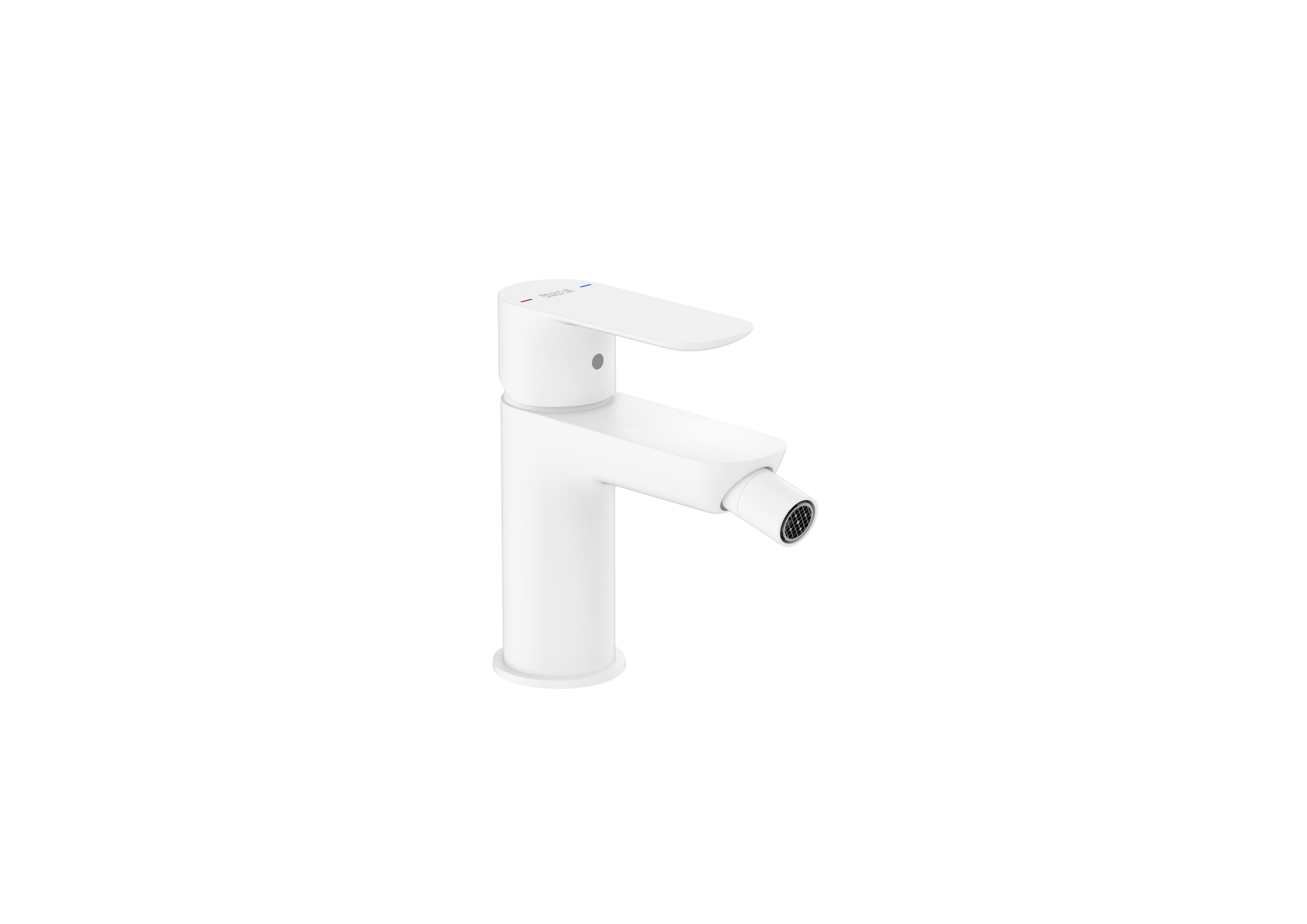 Cala mitigeur bidet sans vidage blanc mat