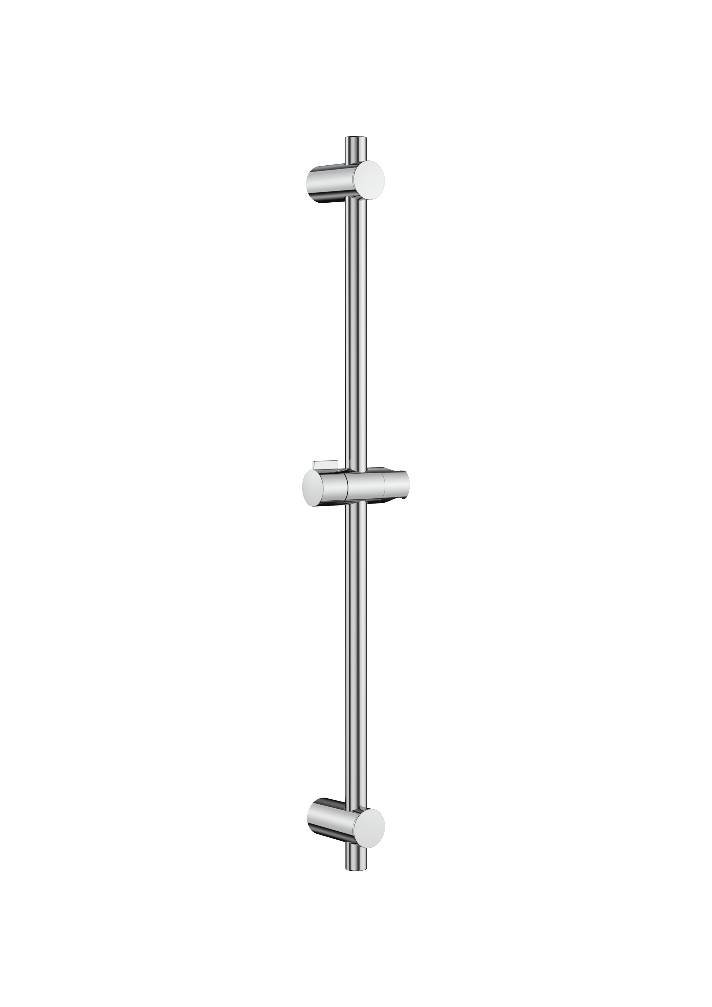Stella barre de 700 mm avec support de douchette coulissant chromé