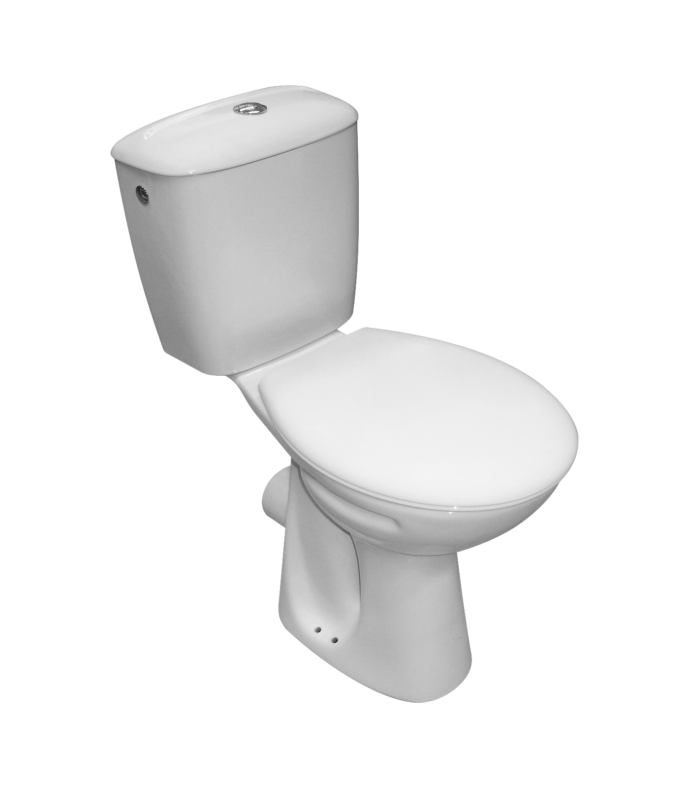 Polo+ cuvette surélevée sortie horizontale h 470 x l 350 x p 635 mm bla