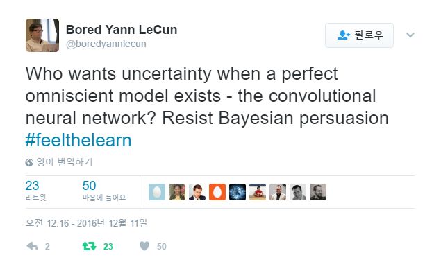 Lecun on Bayesian Neural Network