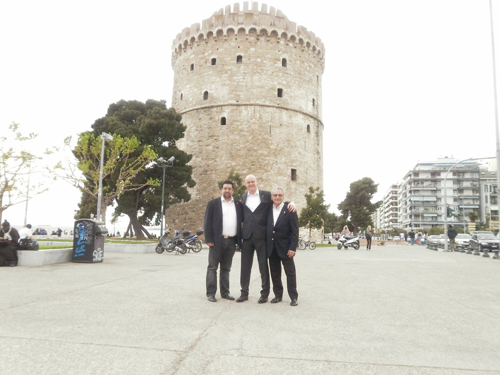 Ροταριανός Όμιλος Καλαμαριάς - Επίσκεψη του Προέδρου του Ρ.Ο. Minden – Porta Westfalica, Urlich Hempen στη Θεσσαλονίκη 12 O