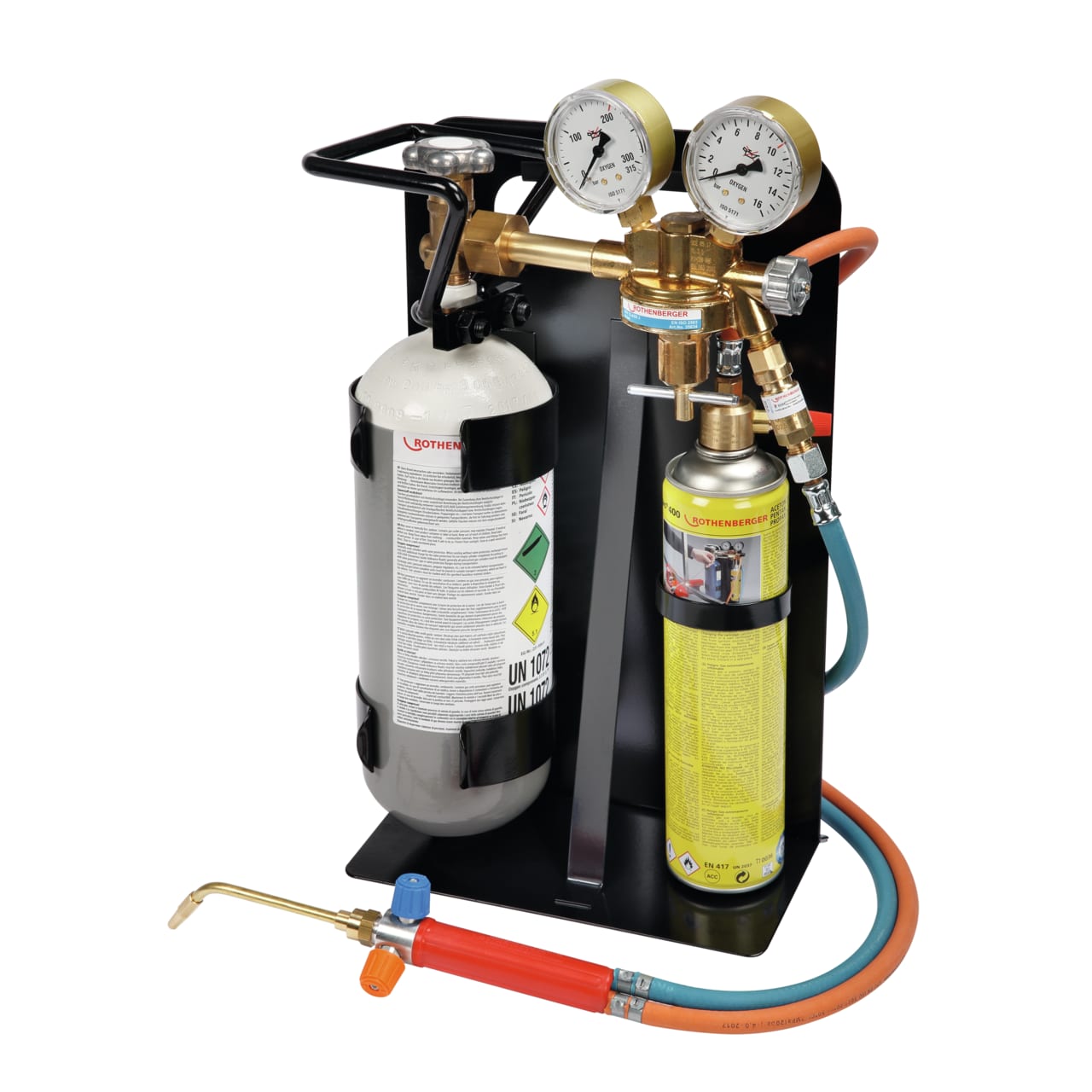 Oxy welding machine ROXY 400 L Set with oxygen and Maxigas 400 Oxy