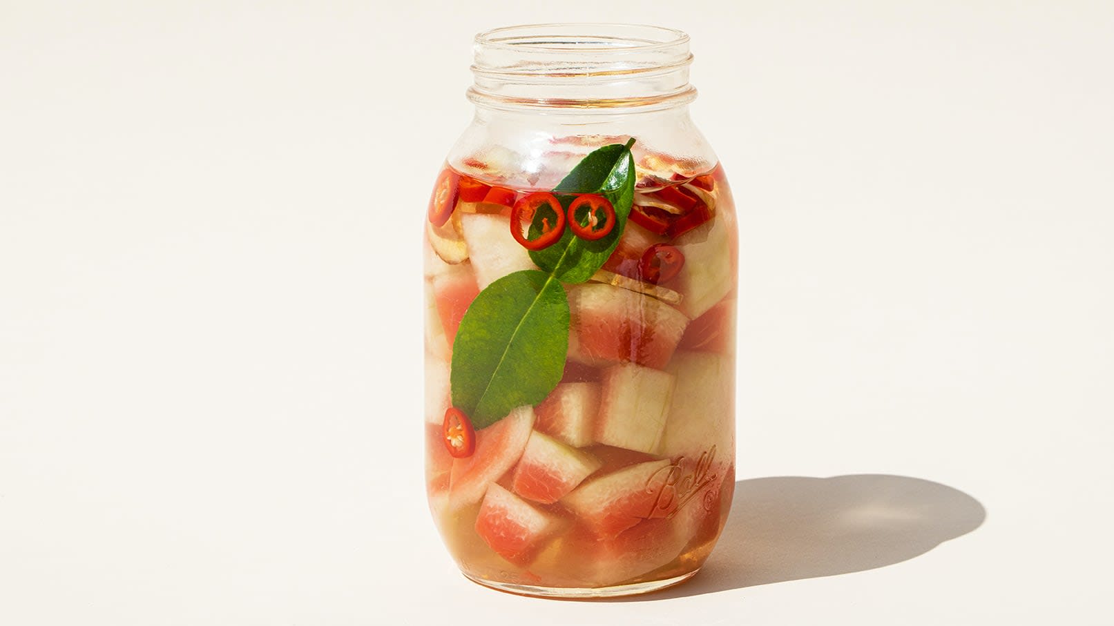 Pickled Watermelon Rind
