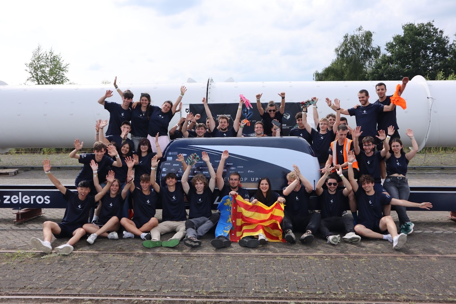 Hyperloop UPV Team Photo