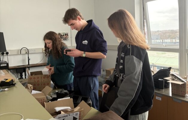 Unboxing parts