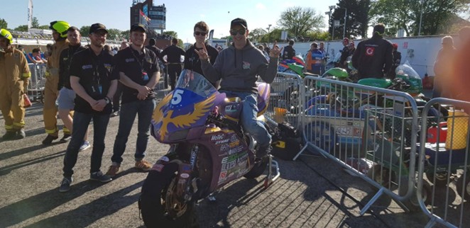 Team Bath Zero - In Pits