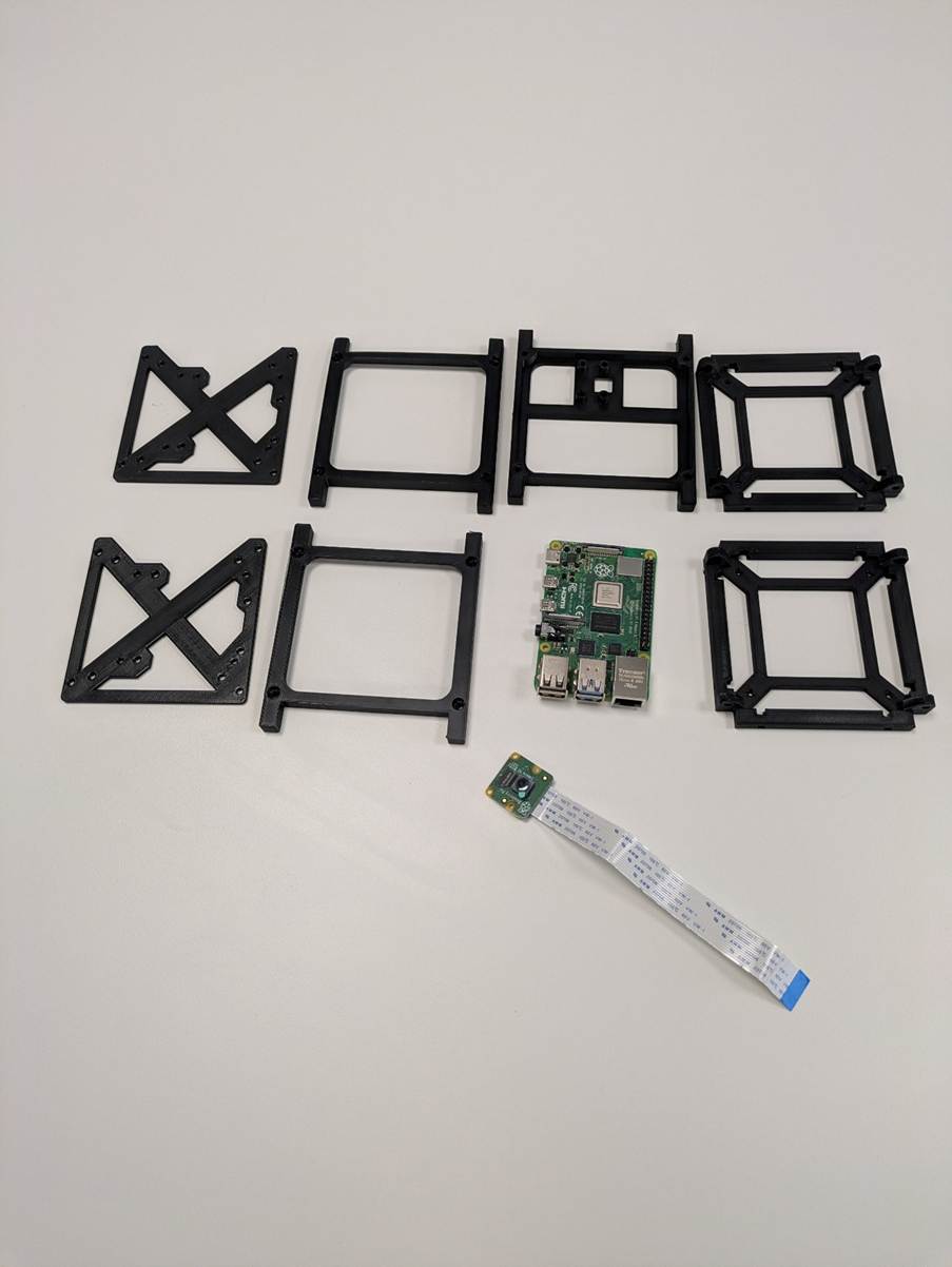 3D printed CubeSat parts