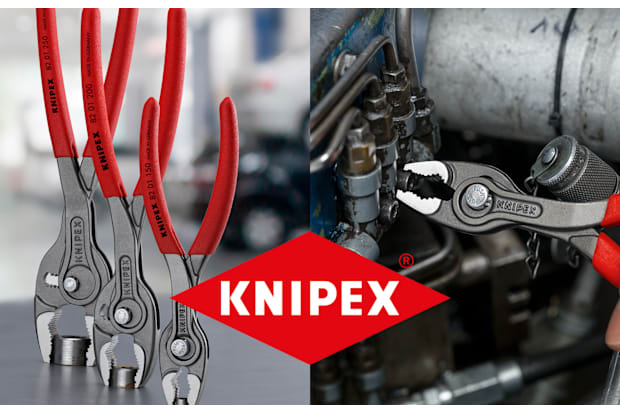 TwinGrip® KNIPEX Multiprise frontale & latérale