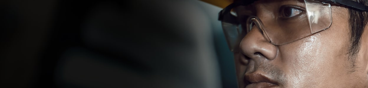 Lunettes de protection adaptées à la vue