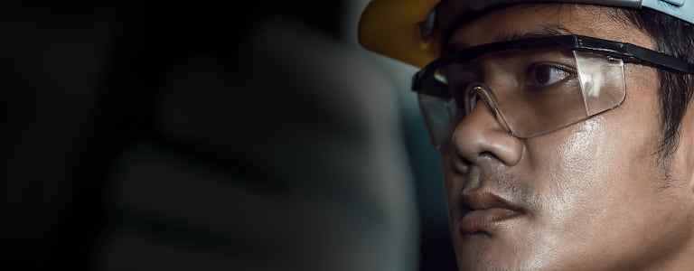 Lunettes de protection adaptées à la vue