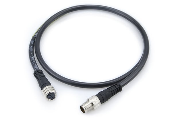 brad molex nano-change m8 double-ended cordset