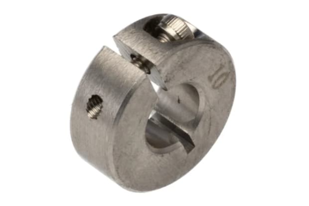 Metric Bore Single Split Shaft Collars in Stainless Steel