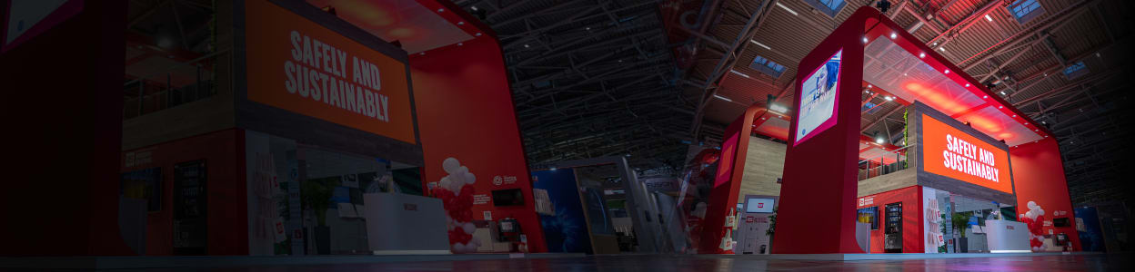RS exhibition stand header