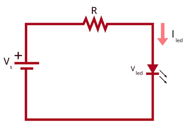LED Resistor Value Calculator