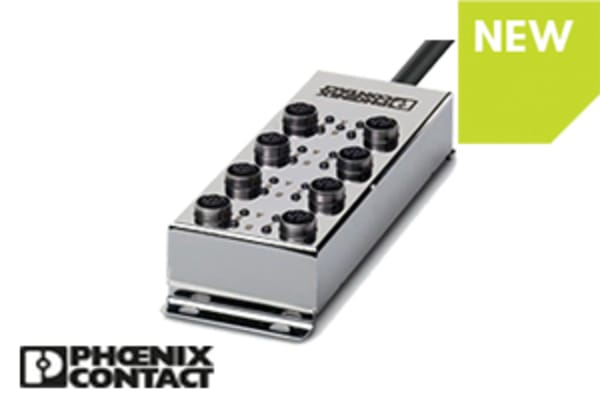 Phoenix Contact Sensor Box, M12, 5 way, 8 port