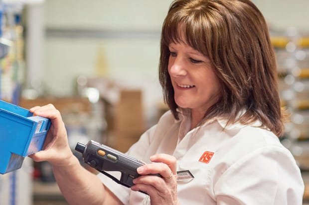 RS Inventory rep scanning bins