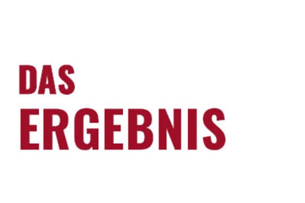 Das Ergebnis