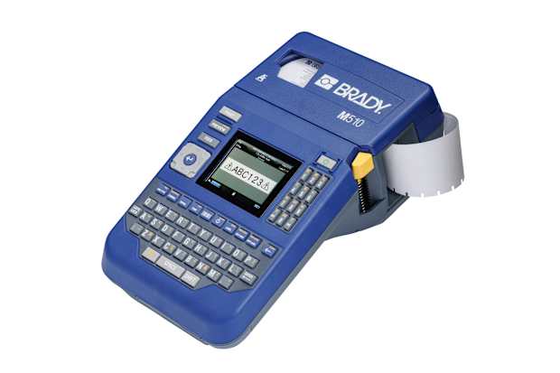 Blue M510 Brady labelprinter