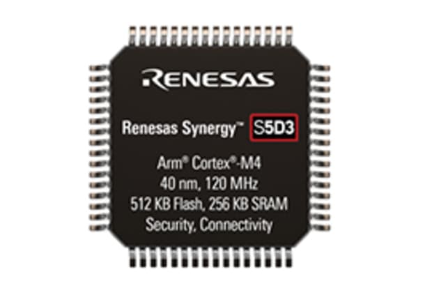 Synergy S5D3 MCU