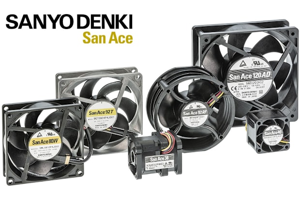 Axial Dual Ball Bearing Cooling Fans