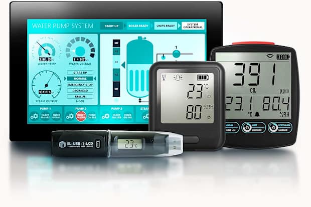 Afbeelding van een data logger