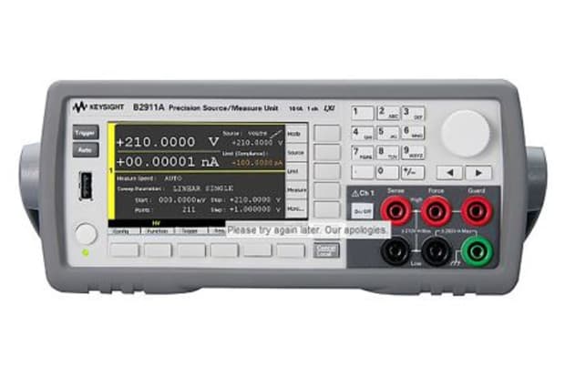 Keysight bronmeterapparaten 