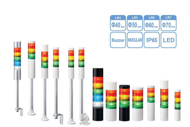 Série LR : Tour de signalisation modulaire