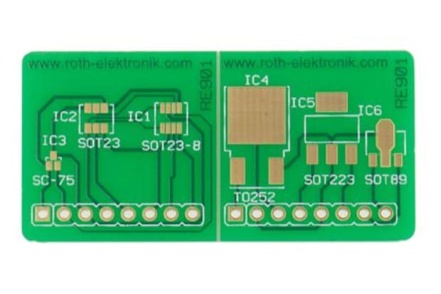 Adapterplatinen SMD-THT