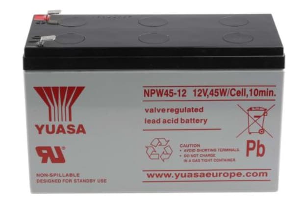 Yuasa NP Bleiakku, 12V