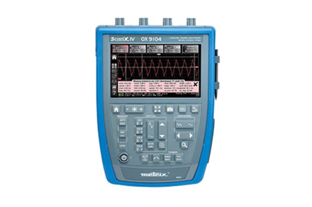 Osciloscópios de canais isolados METRIX